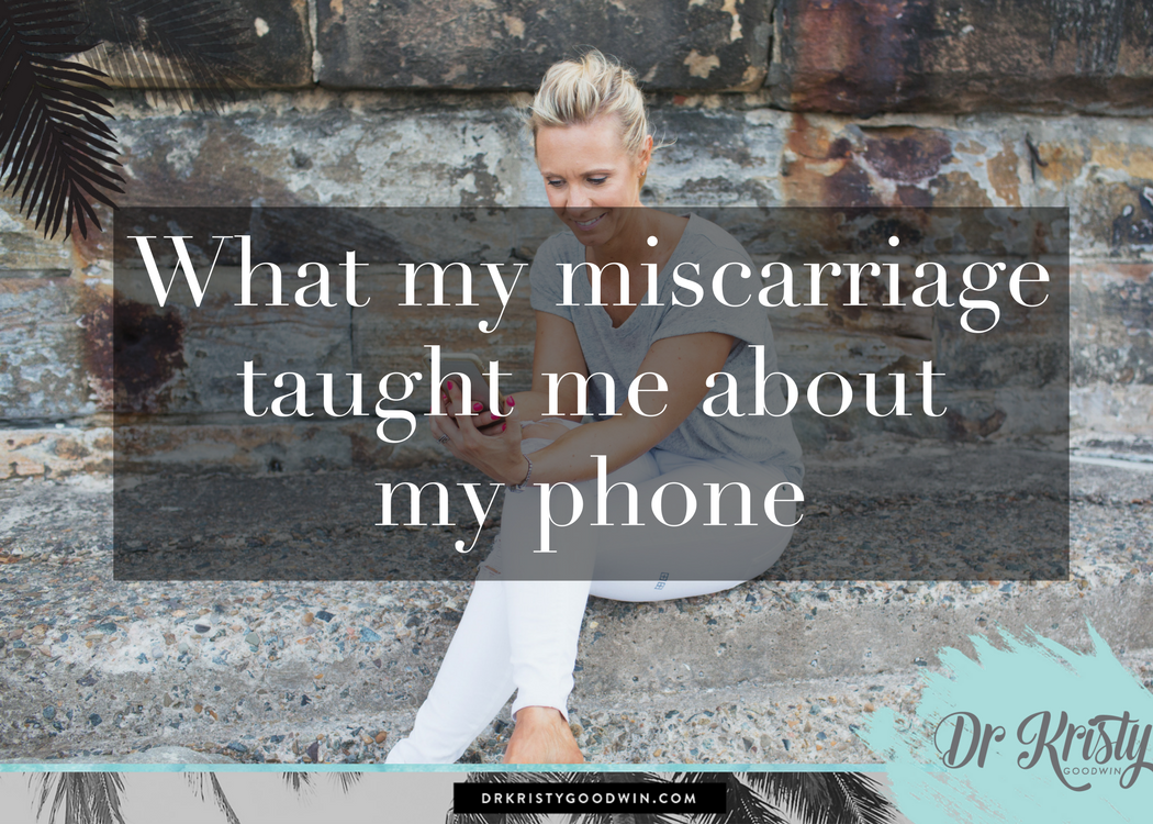 What my miscarriage taught me about my phone